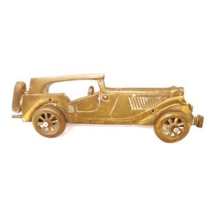 Vintage Rolls Royce Enesco Wall Plaque with Spinning Wheels